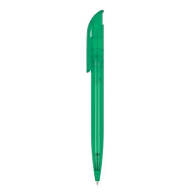 Stylo bille Toppoint Atlas transparent - Transparent / Vert