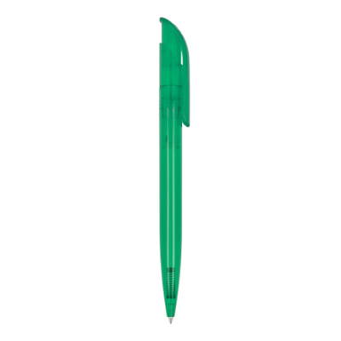 Stylo bille Toppoint Atlas transparent - Transparent / Vert