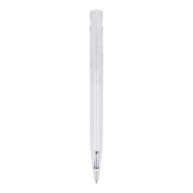 Stylo bille Toppoint Atlas transparent - Transparent / Blanc