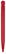 Toppoint Atlas transparant balpen - Transparant / Rood