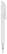 Toppoint Atlas transparant balpen - Transparant / Wit
