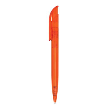 Stylo bille Toppoint Atlas transparent - Transparent / Orange