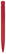 Toppoint Atlas transparant balpen - Transparant / Rood