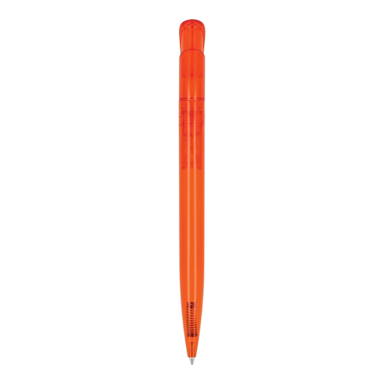 Stylo bille Toppoint Atlas transparent - Transparent / Orange