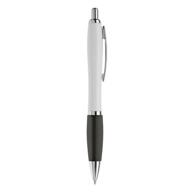 Grip white Kugelschreiber - Weiß / Schwarz