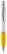 Grip white balpen - Wit / Geel