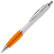 Grip white balpen - Wit / Oranje
