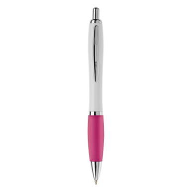 Grip white Kugelschreiber - Weiß / Rosa