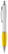 Grip white balpen - Wit / Geel