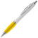 Grip white balpen - Wit / Geel