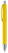 Toppoint Texas hardcolour balpen - Geel