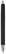 Toppoint Texas hardcolour balpen - Zwart