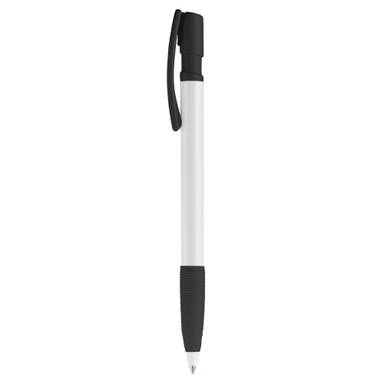 Stylo Toppoint Nash grip hardcolour - Blanc / Noir