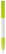 Toppoint Nash grip hardcolour balpen - Wit / Lichtgroen