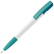Toppoint Nash grip hardcolour balpen - Wit / Turquoise