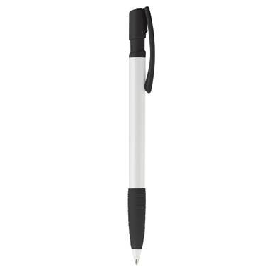 Stylo Toppoint Nash grip hardcolour - Blanc / Noir