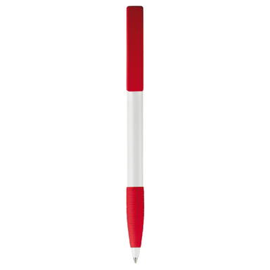 Stylo Toppoint Nash grip hardcolour - Blanc / Rouge