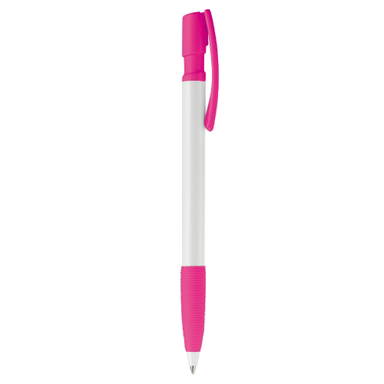 Stylo Toppoint Nash grip hardcolour - Blanc / Rose