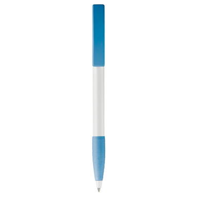 Stylo Toppoint Nash grip hardcolour - Blanc / Bleu clair