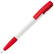Toppoint Nash grip hardcolour balpen - Wit / Rood