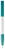 Toppoint Nash grip hardcolour balpen - Wit / Turquoise