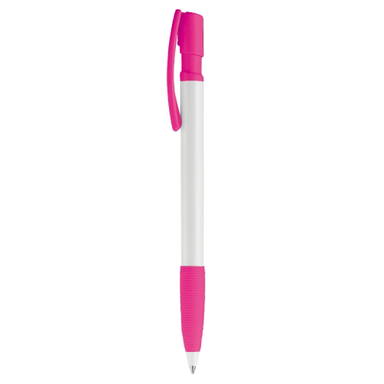 Stylo Toppoint Nash grip hardcolour - Blanc / Rose