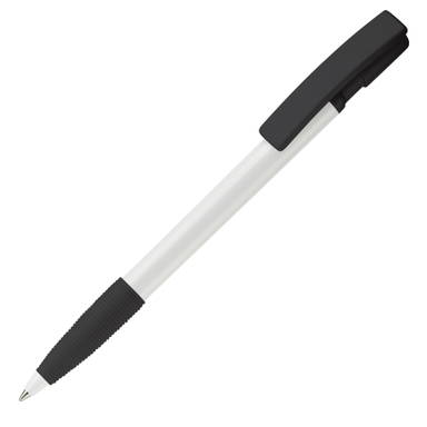 Stylo Toppoint Nash grip hardcolour - Blanc / Noir