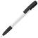 Toppoint Nash grip hardcolour balpen - Wit / Zwart
