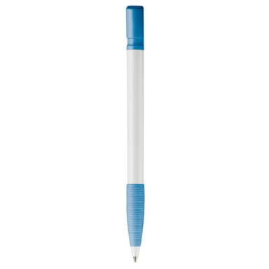 Stylo Toppoint Nash grip hardcolour - Blanc / Bleu clair