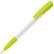 Toppoint Nash grip hardcolour balpen - Wit / Lichtgroen