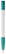 Toppoint Nash grip hardcolour balpen - Wit / Turquoise