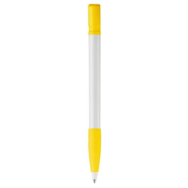 Stylo Toppoint Nash grip hardcolour - Blanc / Jaune