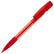 Toppoint Nash grip transparant balpen - Transparant / Rood