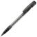 Toppoint Nash grip transparant balpen - Transparant / Zwart