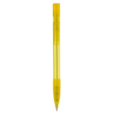 Stylo Toppoint Nash grip transparent - Transparent / Jaune