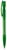Toppoint Nash grip transparant balpen - Transparant / Groen
