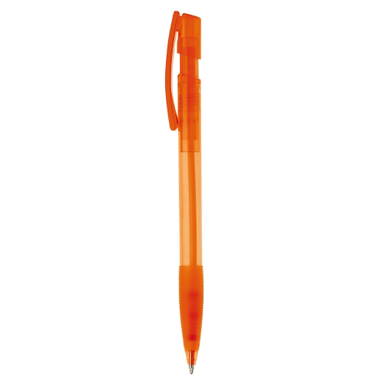 Stylo Toppoint Nash grip transparent - Transparent / Orange