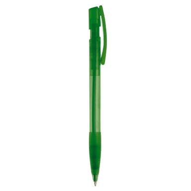 Stylo Toppoint Nash grip transparent - Transparent / Vert
