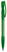 Toppoint Nash grip transparant balpen - Transparant / Groen