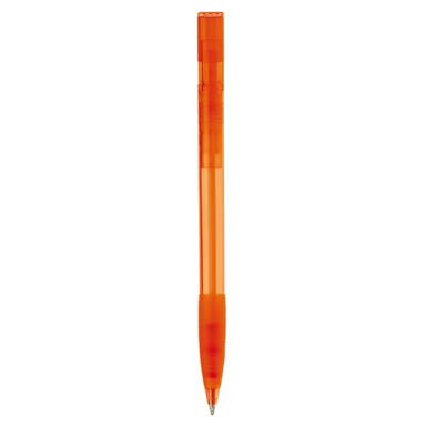 Stylo Toppoint Nash grip transparent - Transparent / Orange