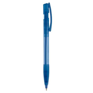 Stylo Toppoint Nash grip transparent - Transparent / Bleu