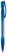 Toppoint Nash grip transparant balpen - Transparant / Blauw