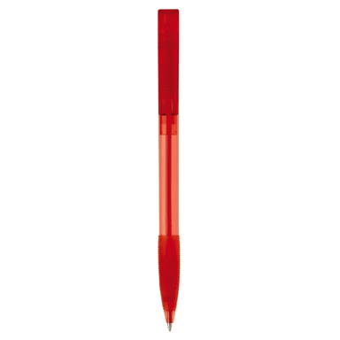 Stylo Toppoint Nash grip transparent - Transparent / Rouge