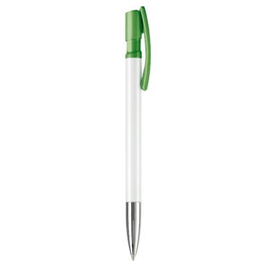 Stylo Toppoint Nash pointe métallique hardcolour - Blanc / Vert