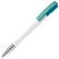 Toppoint Nash metal tip hardcolour balpen - Wit / Turquoise