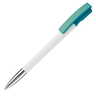 Blanc / Turquoise