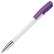 Toppoint Nash metal tip hardcolour balpen - Wit / Paars