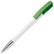Toppoint Nash metal tip hardcolour balpen - Wit / Groen
