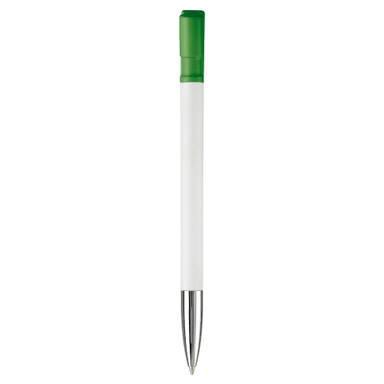 Stylo Toppoint Nash pointe métallique hardcolour - Blanc / Vert