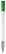 Toppoint Nash metal tip hardcolour balpen - Wit / Groen